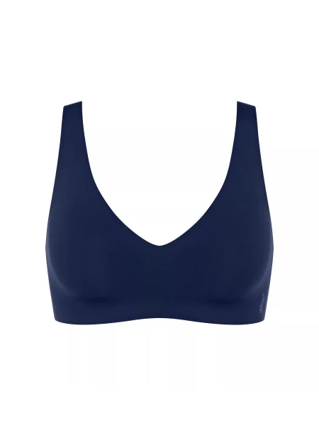 SLOGGI Sutien ZERO Feel albastru închis gri