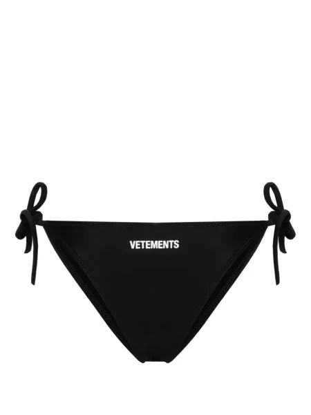 Bikini Vetements cu imagine negru