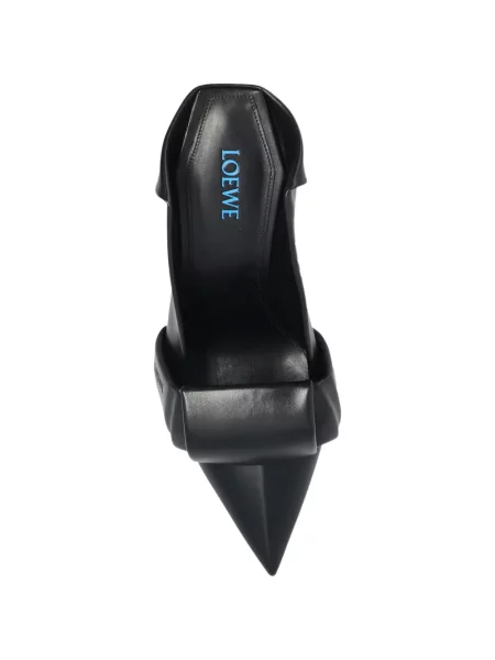 Pantofi cu toc Loewe din piele negru