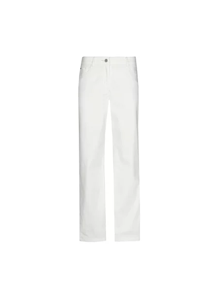 Spodnie Marie Méro z 5 kieszeniami białe