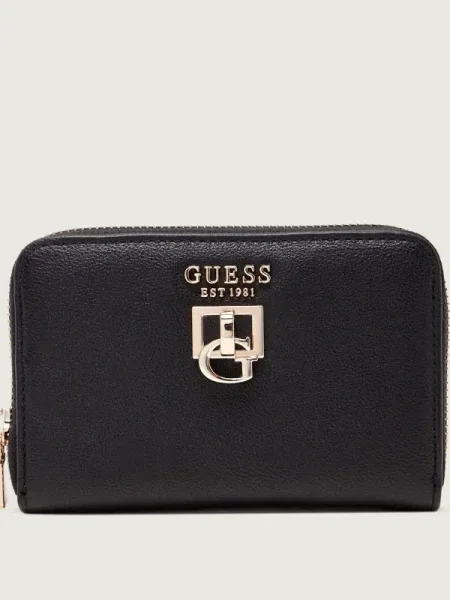 Guess Portofel BIANCA negru