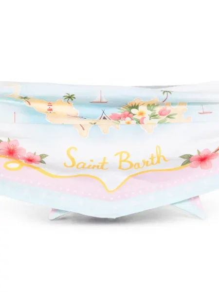 Bikini Mc2 Saint Barth cu imagine albastru