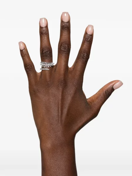 Inel Swarovski cu pene