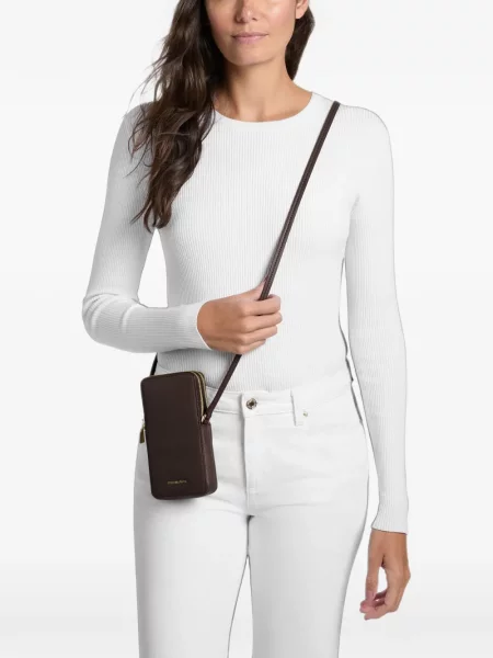Geantă Michael Kors din piele maro