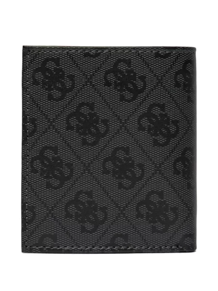 Novčanik Guess s autogramom crna