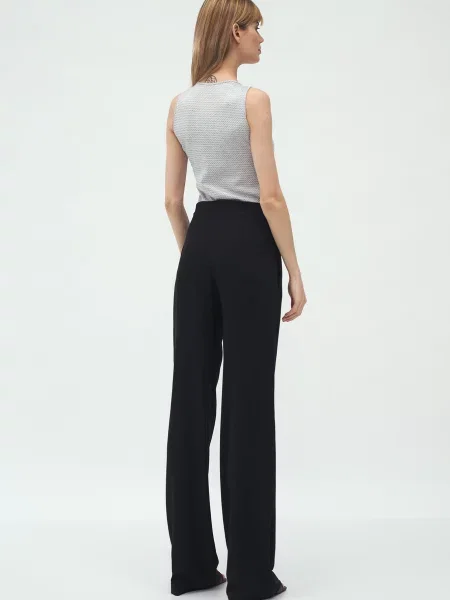 Hlače Nife crna