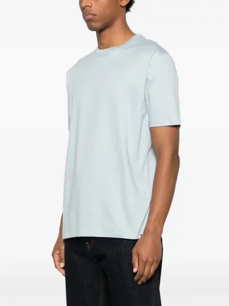 Tricou Kiton cu decolteu rotund albastru