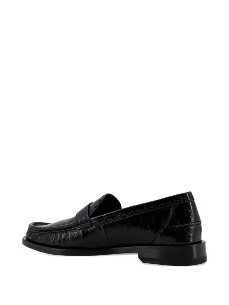 Pantofi loafer Fendi din piele negru
