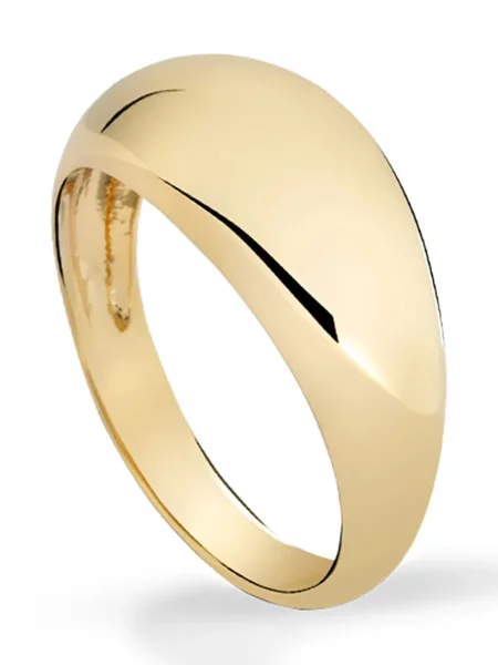 BERRIES inel pentru femei argint placat cu aur Viva Gold Mini Ring
