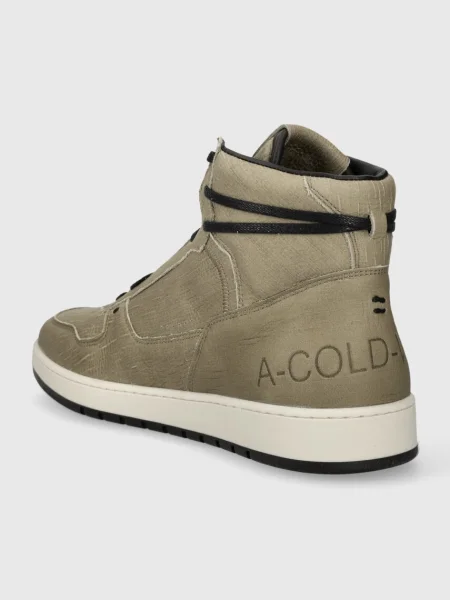 Semišové tenisky A-COLD-WALL* LUOL HI TOP zelené