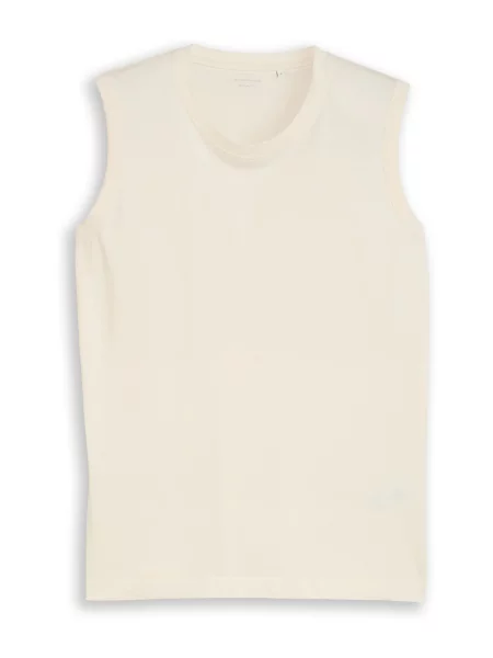 TOM TAILOR Majica volneno bela