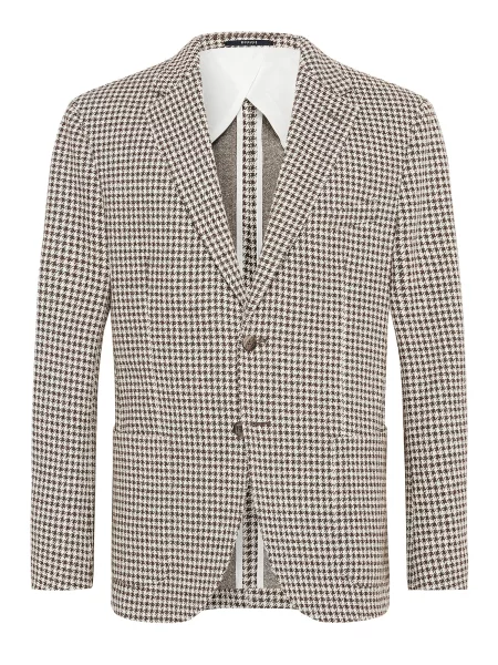 Boggi Milano Sacou ombră / natural alb