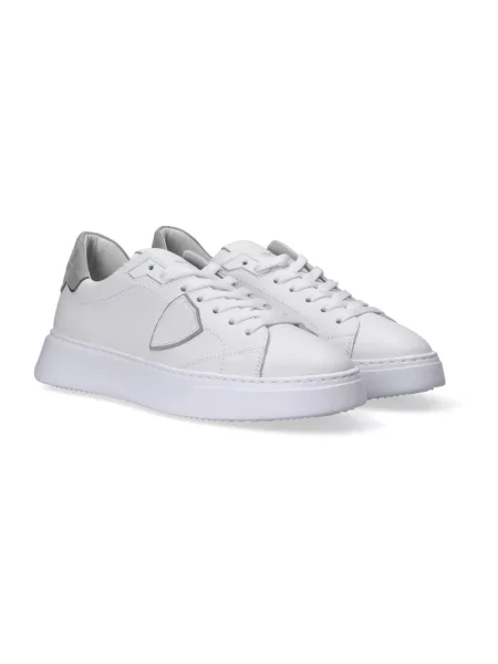 Sneakersy Philippe Model skórzane białe