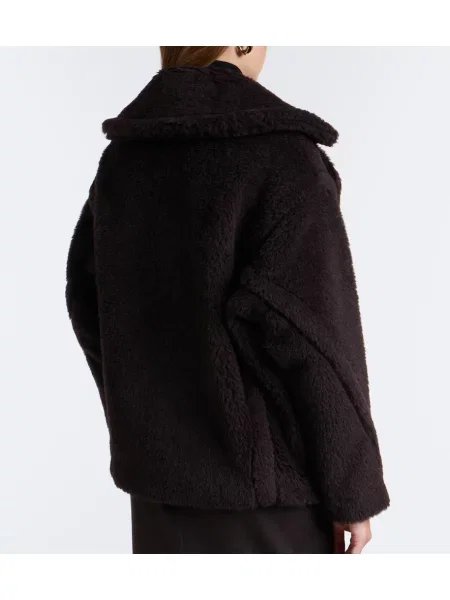 Geacă Max Mara de lână maro
