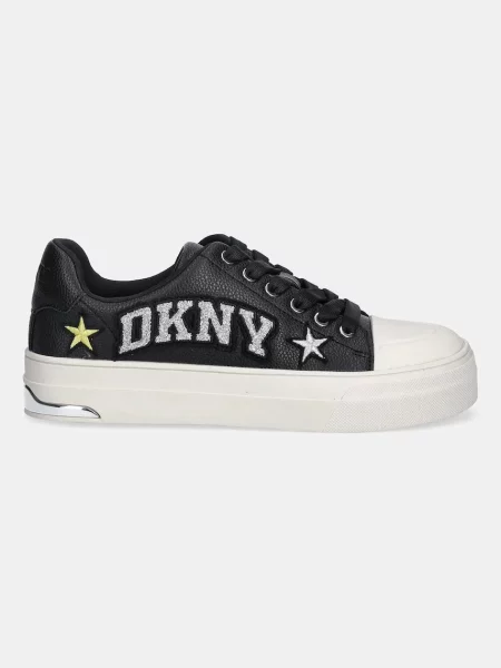 Шкіряні кеди Dkny York Star чорний