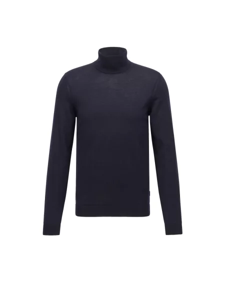 Golf golf Hugo Boss wełniany niebieski