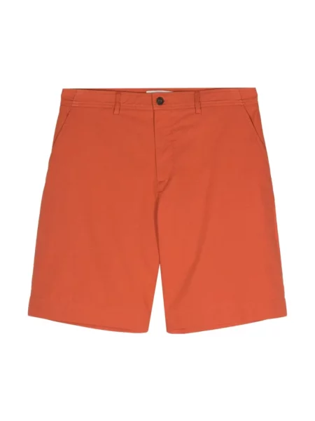 Bermudy Maison Kitsune pomarańczowe