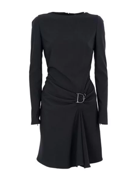 Rochie maxi Dsquared2 negru