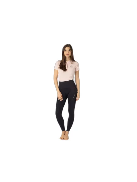 Legginsy jeździeckie z pełną przyczepnością B Vertigo Viktoria czarne