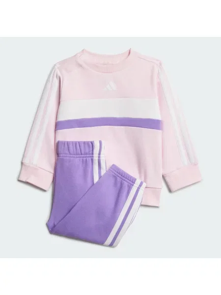 Dětska fleecová mikina Adidas bílá