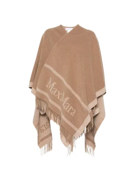 Poncho Max Mara de lână