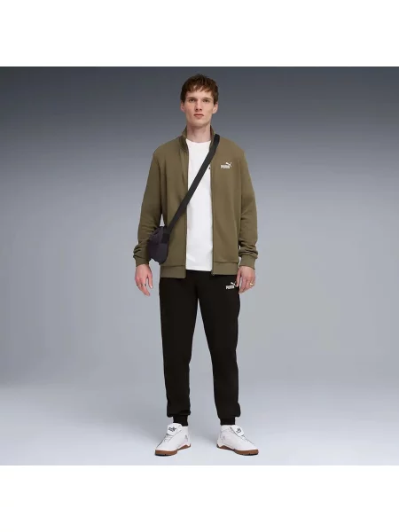 Costum Puma tricotate cu autograf verde