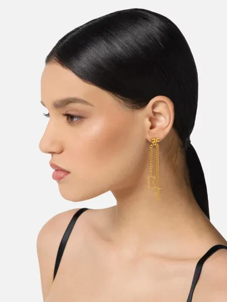 Серьги Elisabetta Franchi золотые