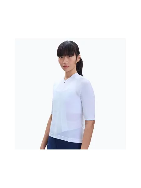 Велофутболка POC Pristine Print hydrogen white біла