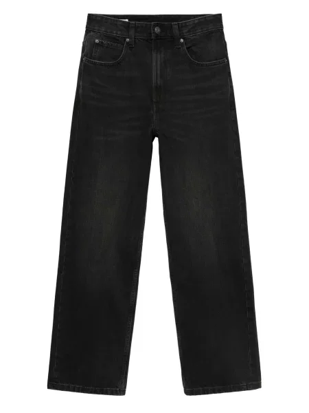 Pull&Bear Jeans denim negru