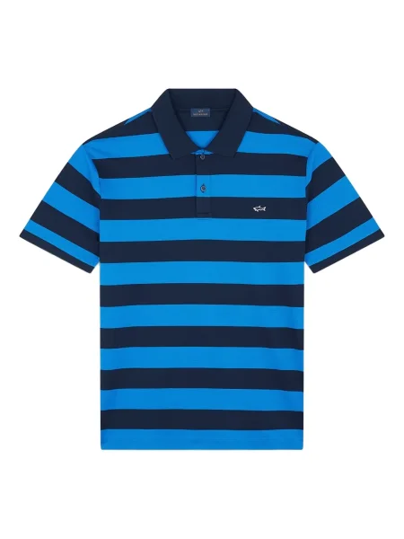 Polo Paul & Shark cu dungi albastru