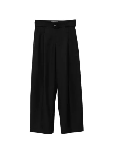 Cu centură pantaloni Less negru