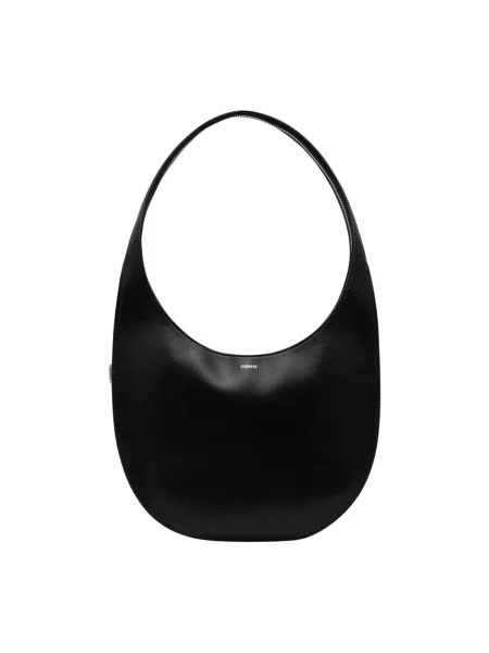 Coperni torebka skórzana Medium Soft Swipe czarny