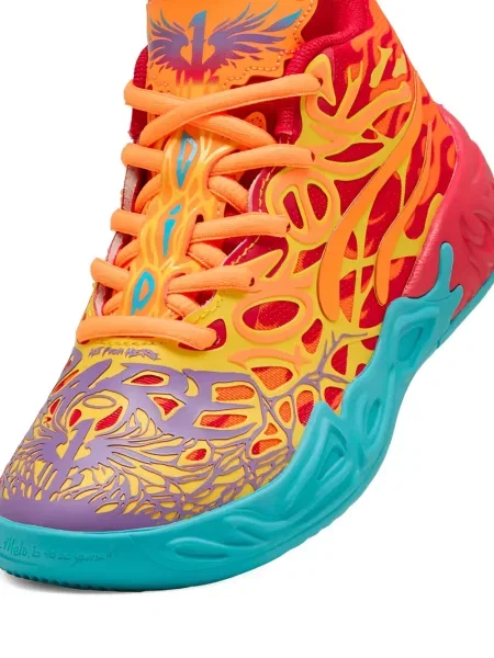 Sneakersy dziecięce Puma czerwone