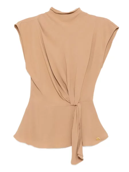 Плетена къс блуза Karl Lagerfeld