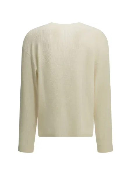 Tricou A.presse tricotate alb