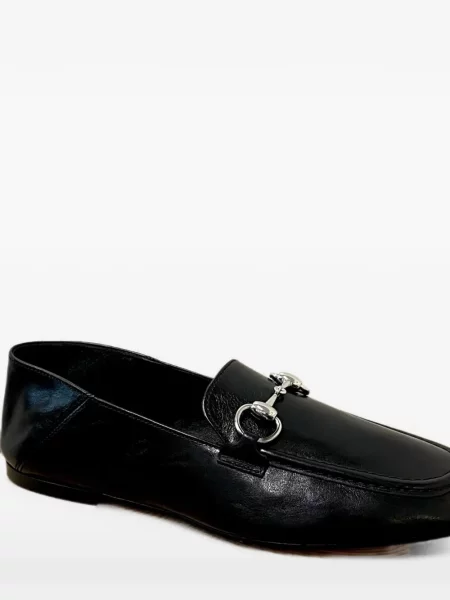 Pantofi cu toc Gucci din piele negru