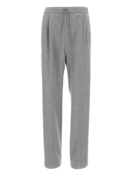 Pantaloni Max Mara plisate gri