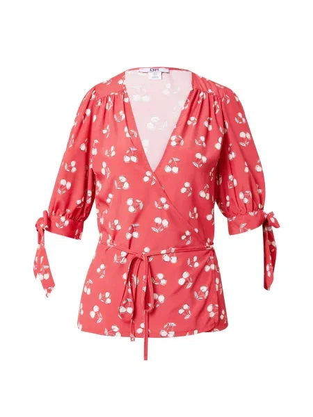Dorothy Perkins Blúz piros fehér