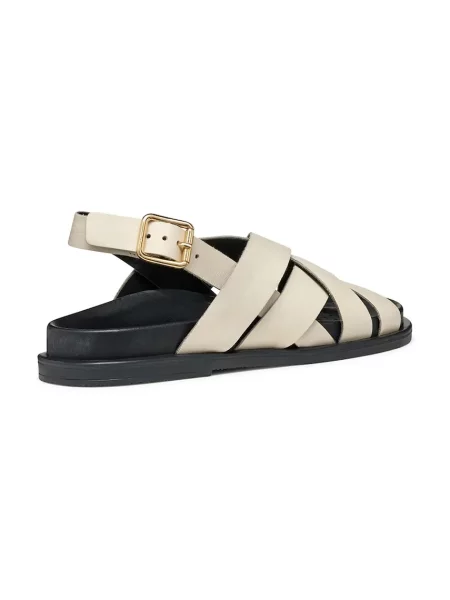 Pantofi Geox din piele bej