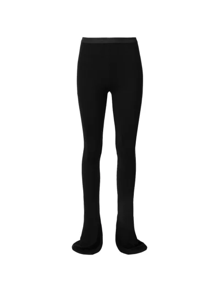 Leggings Almaz din jerseu negru