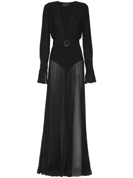 Rochie Philipp Plein transparente de costum negru