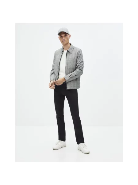 Ravne kavbojke Celio črna