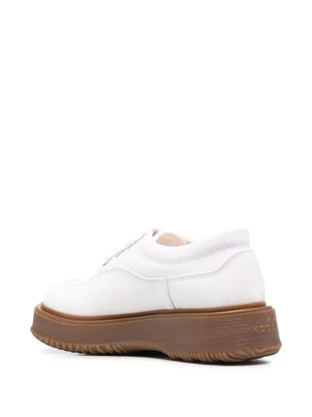 Pantofi Hogan chunky alb