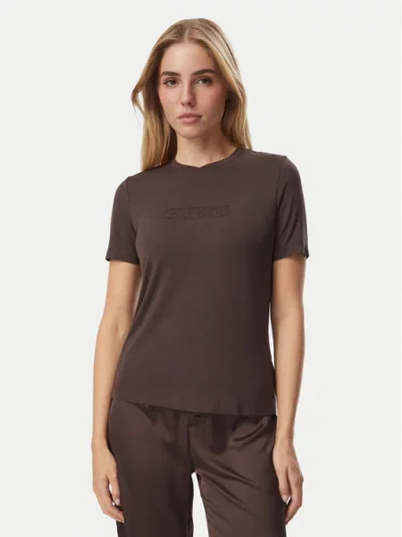 Футболка Guess коричневая