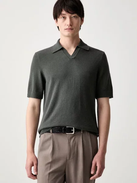 Tricou polo Marc O'polo verde