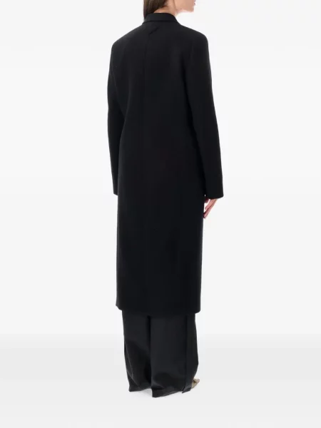 Palton Prada de lână negru
