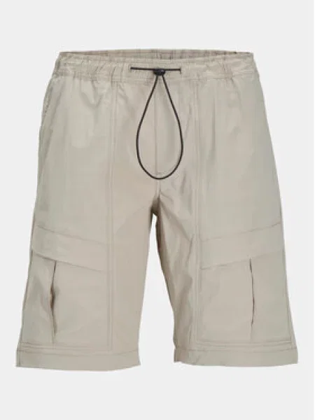 Jack&Jones Šortky z materiálu Velo béžová