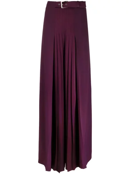 Cu centură pantaloni Alberta Ferretti