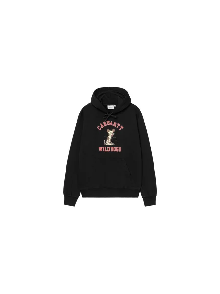 Carhartt WIP bluza Hooded Wild Dog Sweat z kapturem czarny