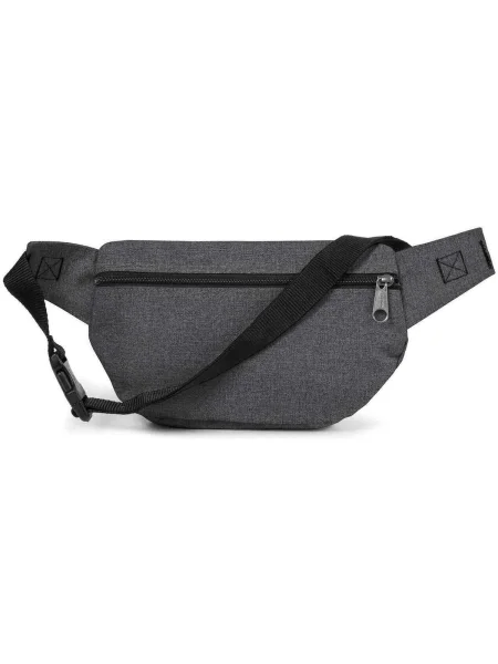 EASTPAK Borsetă Doggy gri bazalt / gri închis / roșu / alb negru